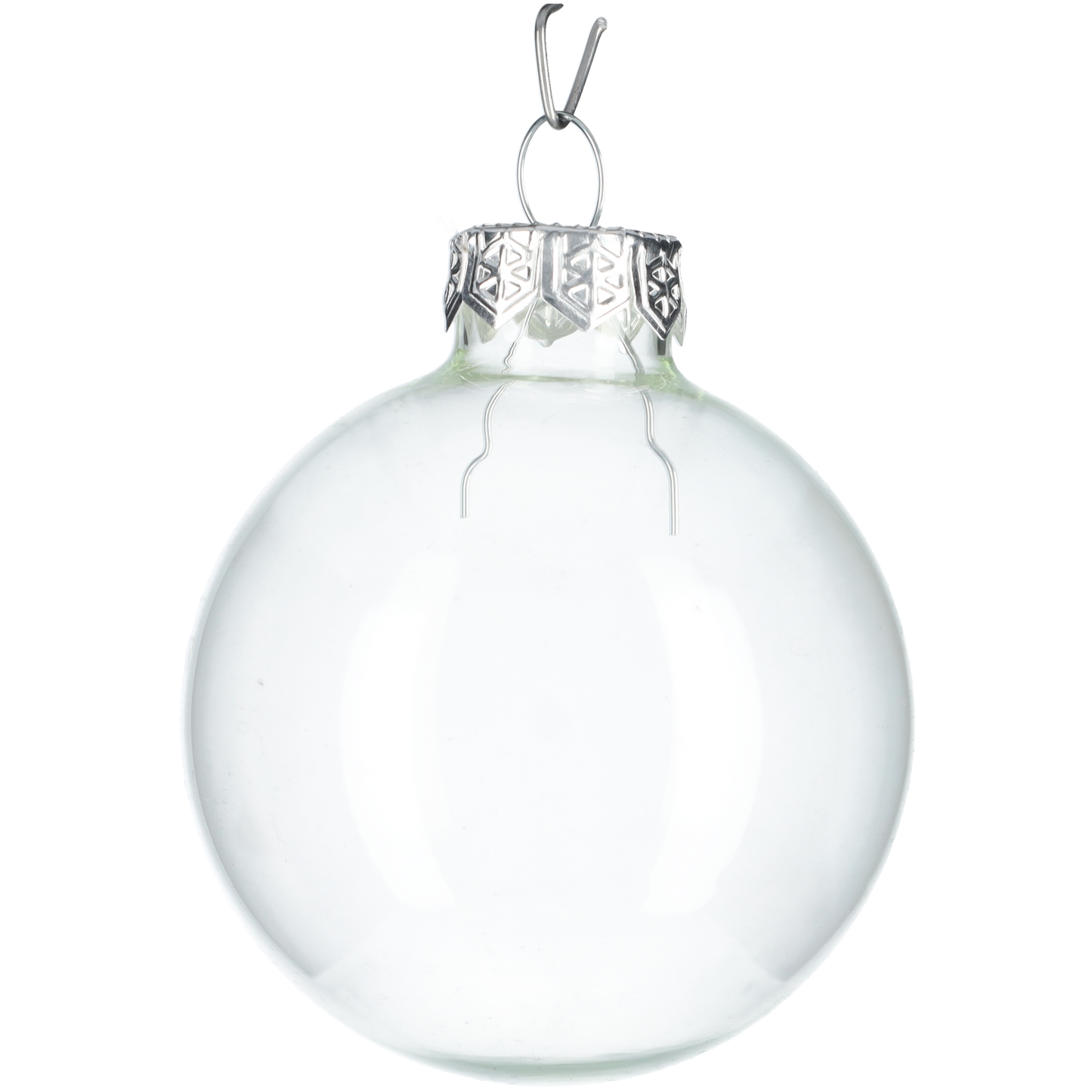 Glazen kerstballen - Set van 36 stuks/60mm - Glas - Doorzichtig