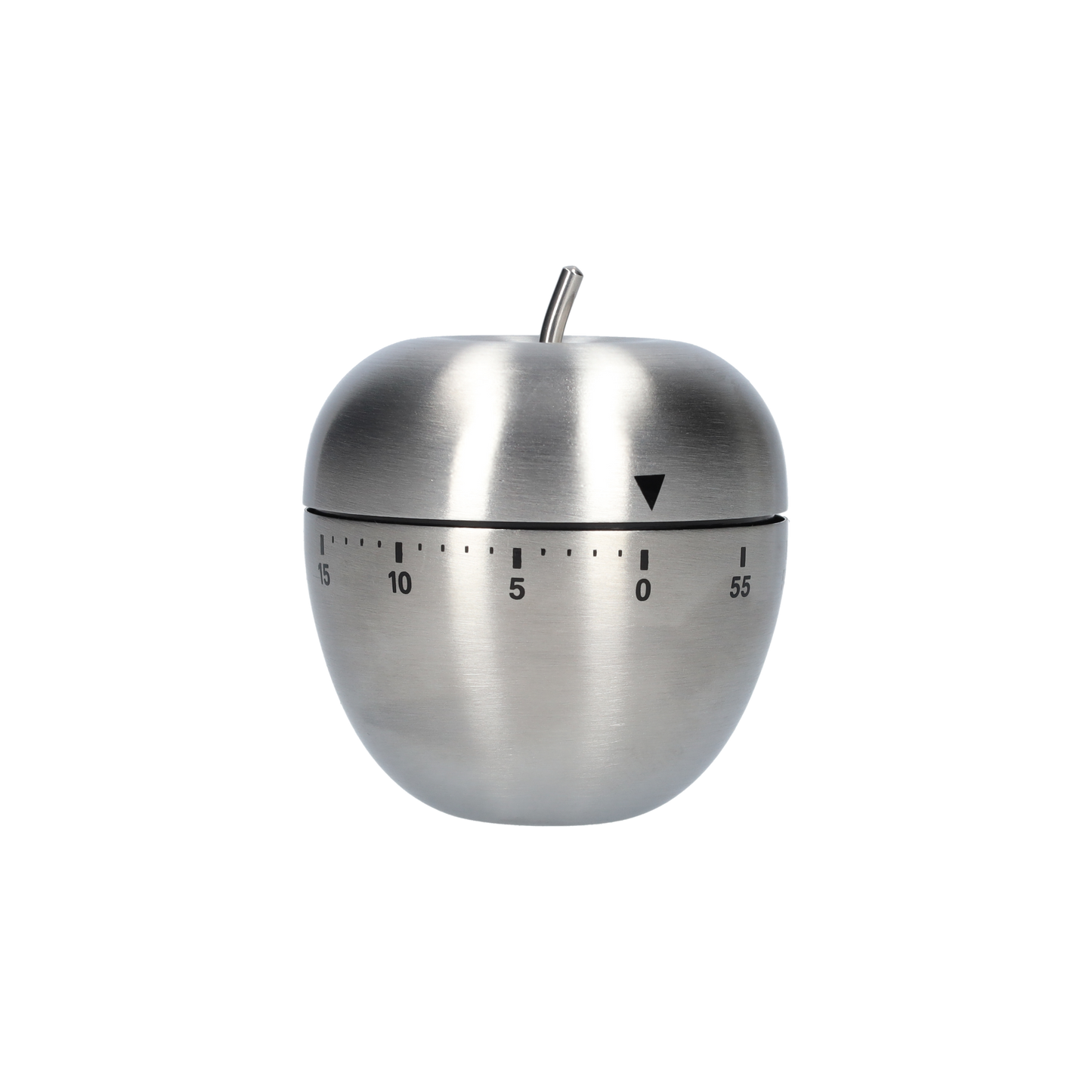 Kookwekker Analoog - Kooktimer - Appelwekker - Time Timer - Apple RVS - Timer - 60 Min - Appel Vorm