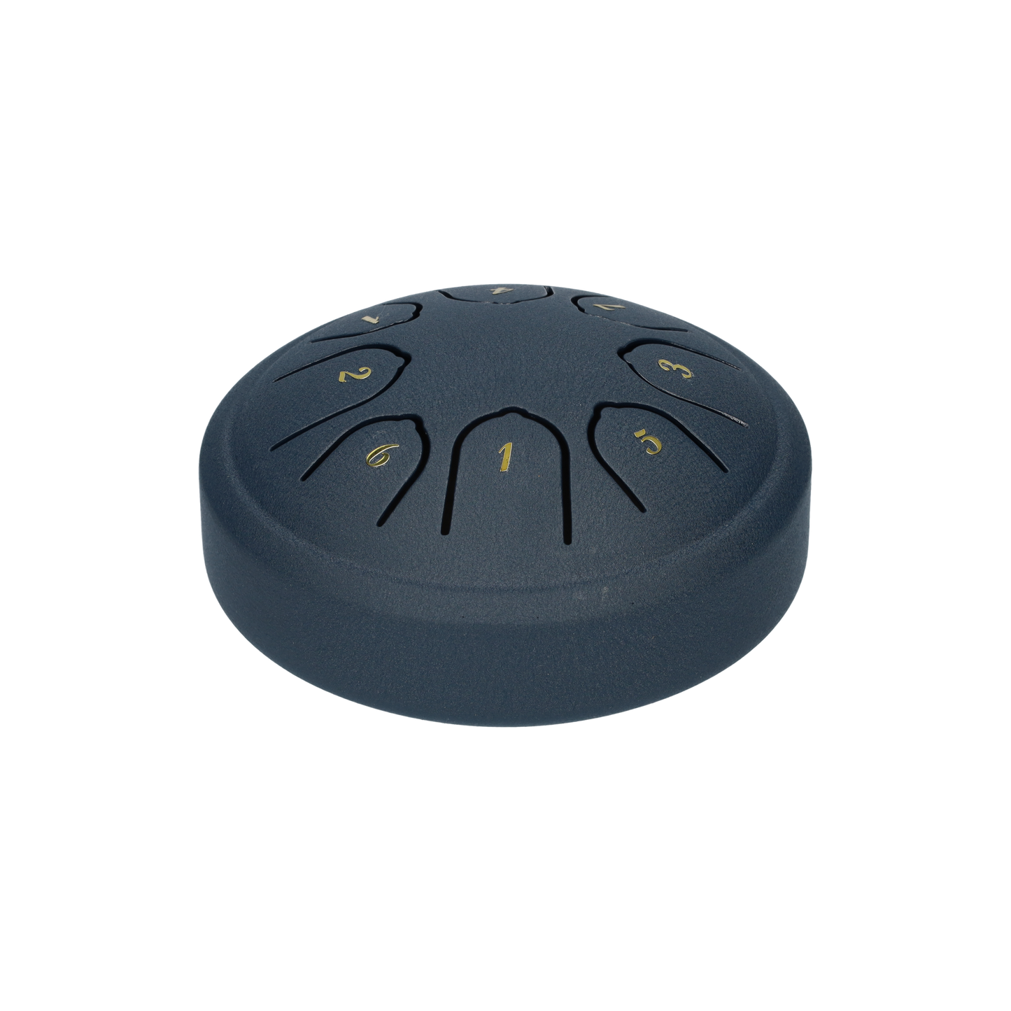 Handpan 4.5 inch, Klankschaal - Met Drumstick - Donkerblauw