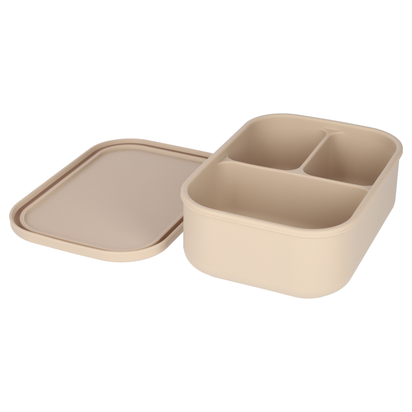 Flex Lunchbox - Buigbaar - Diepvriesbakjes - Geschikt om in te Vriezen - 800ml - BPA-vrij - Beige