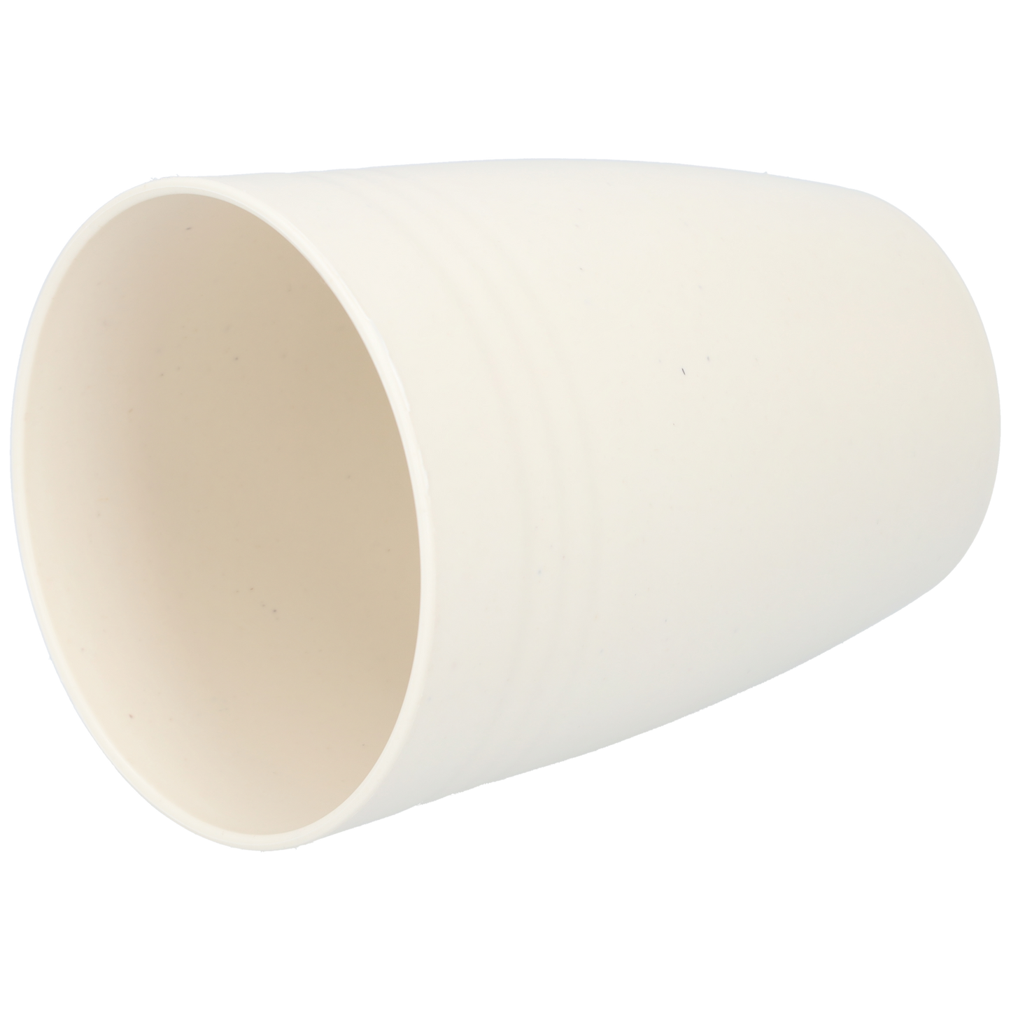 Duurzame Kunststof Drinkbekers van 400ml - Witte Plastic Bekers in Sets van 6