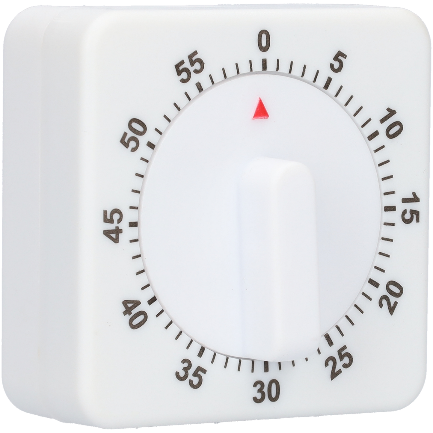 Vierkante kooktimer - Kookwekker - Keukenwekker - Klok - Keuken - Tot 60 minuten! - Wit
