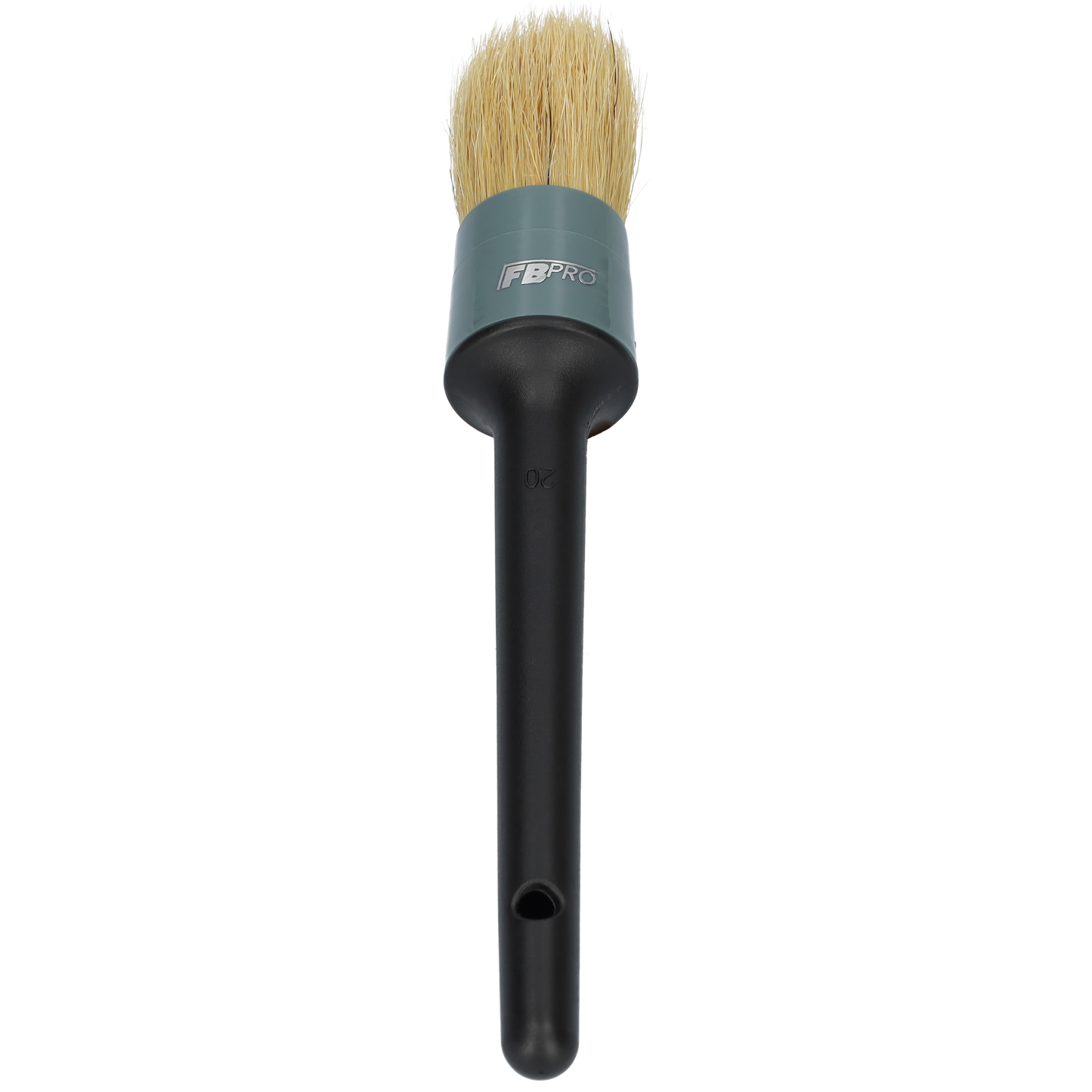 Verf kwasten set - Verfkwasten - Kwastenset van 6 - Penselen - Verfkoppen van Ø 3cm - Geschikt voor grondverf!