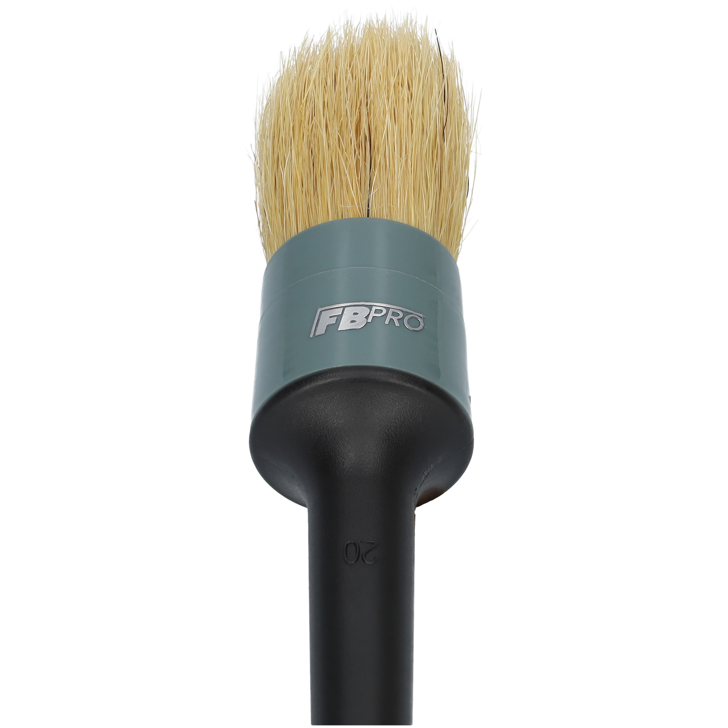 Verf kwasten set - Verfkwasten - Kwastenset van 6 - Penselen - Verfkoppen van Ø 3cm - Geschikt voor grondverf!