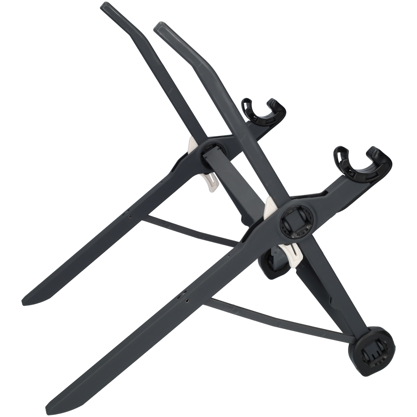 Laptopstandaard - Met antislip rubber - Zwart