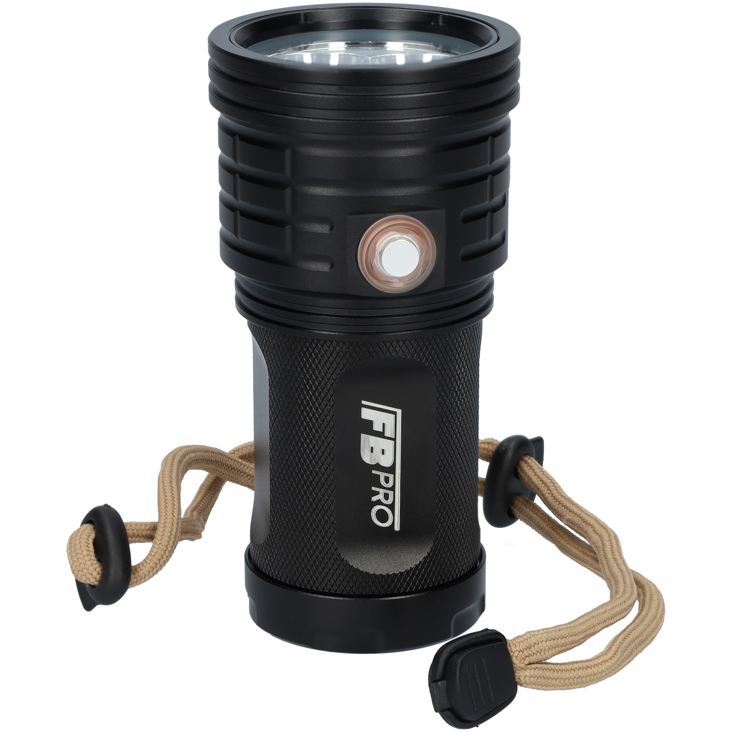 LED Zaklamp - Militaire zaklamp - 2000 lumen - Zwart