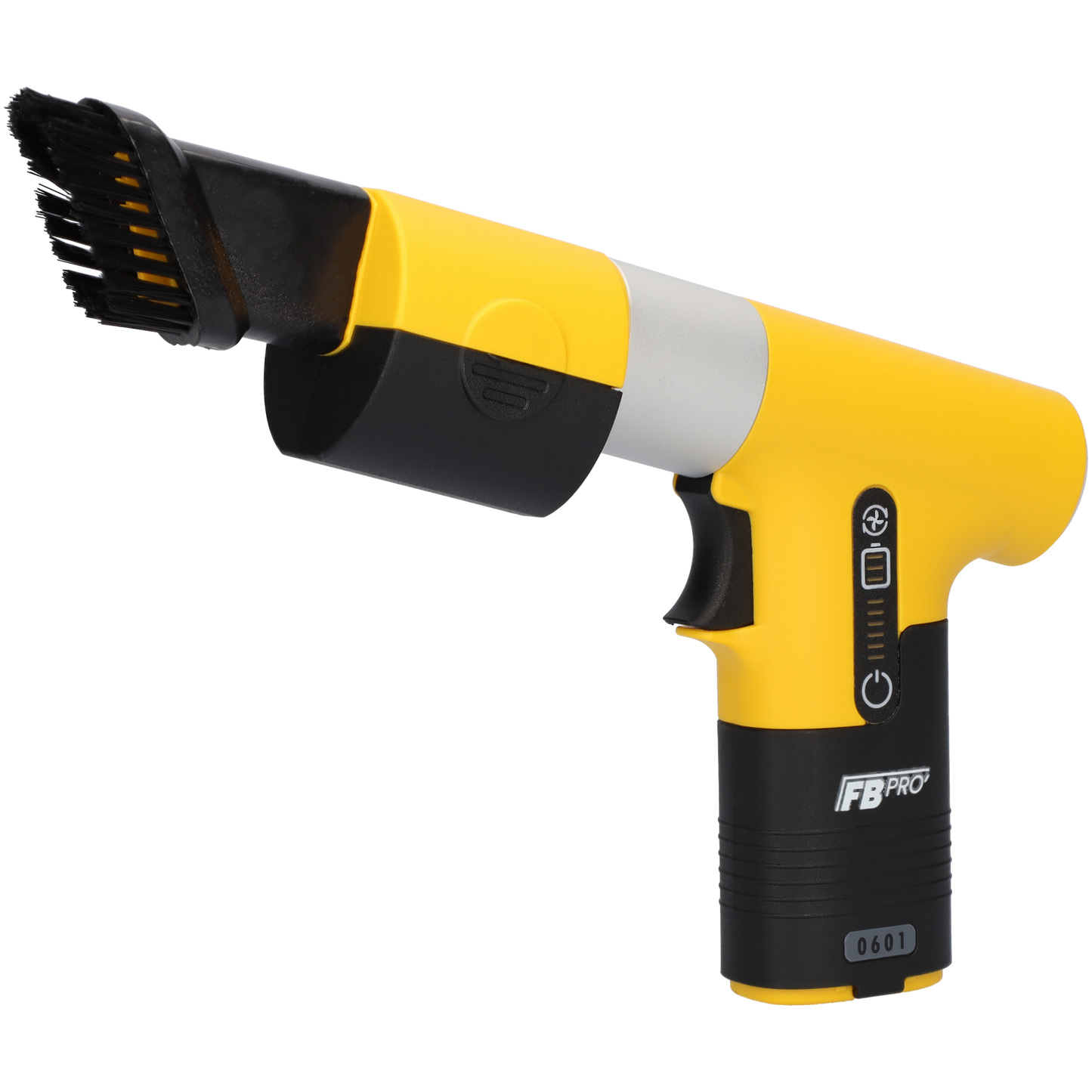 FBT170 - Electrische turbo fan - Ventilator - Jet fan - Blaas pistool - Oplaadbaar - Verschillende snelheden - Geel