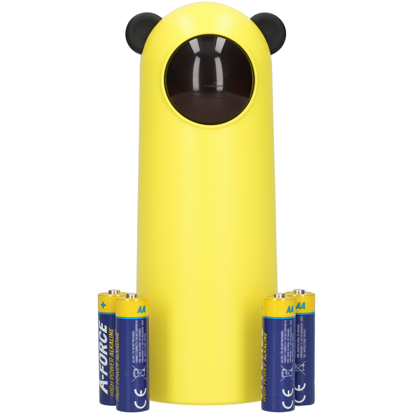 Laser kat kattenspeelgoed - Katten speelgoed met laser - Incl. 4 AA batterijen! - Geel