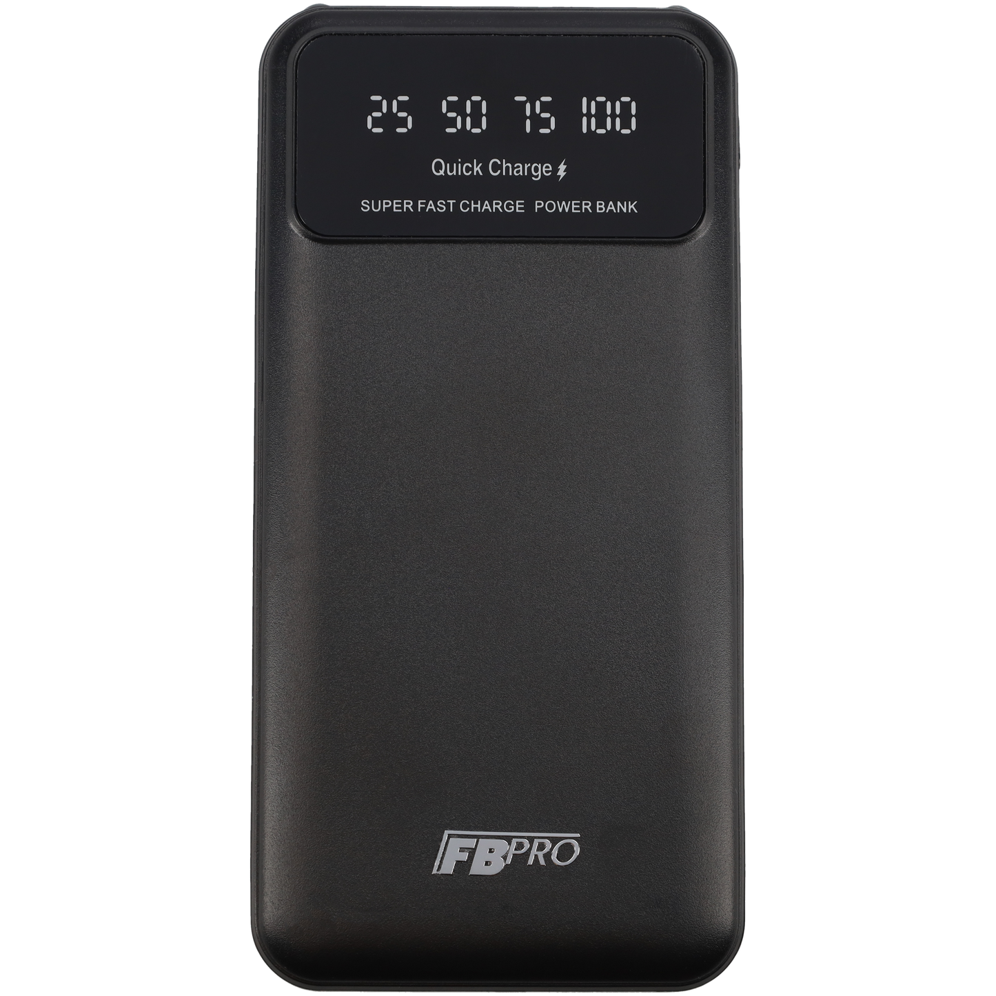 Powerbank 10000mAh - Snellader - Oplaadbescherming - 2x USB en 1x USB-C oplaadport - Zwart
