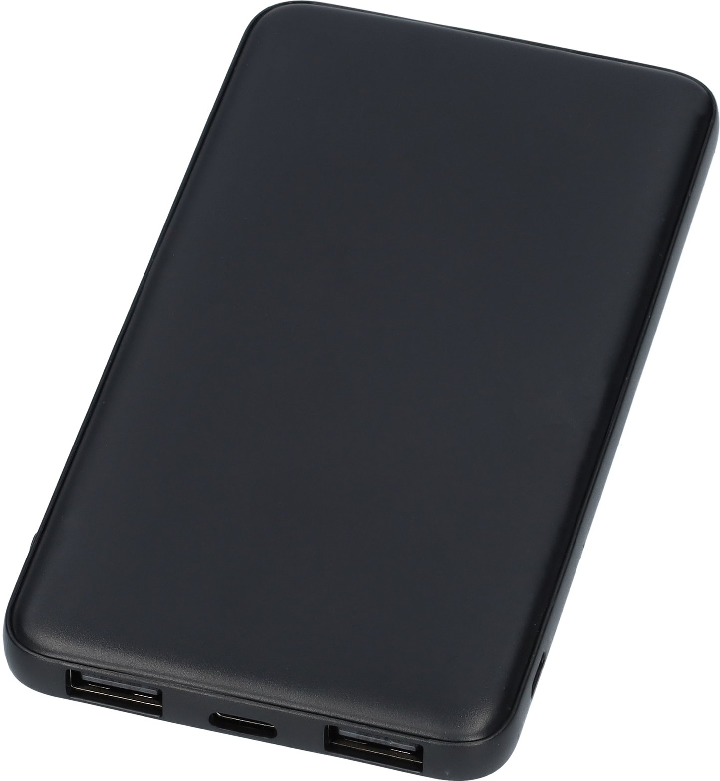 Powerbank - Snellader - Fast charger - LED Batterij display - 2-in-1 - 5000mAh - In- en output van 5V - Zwart