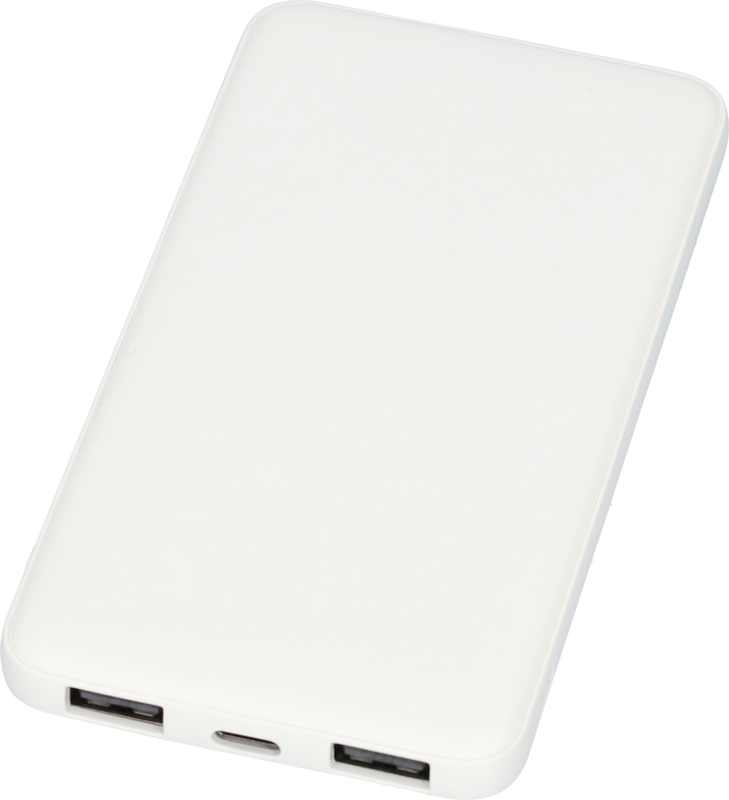 Powerbank - Snellader - Fast charger - LED Batterij display - 2-in-1 - 5000mAh - In- en output van 5V - Wit