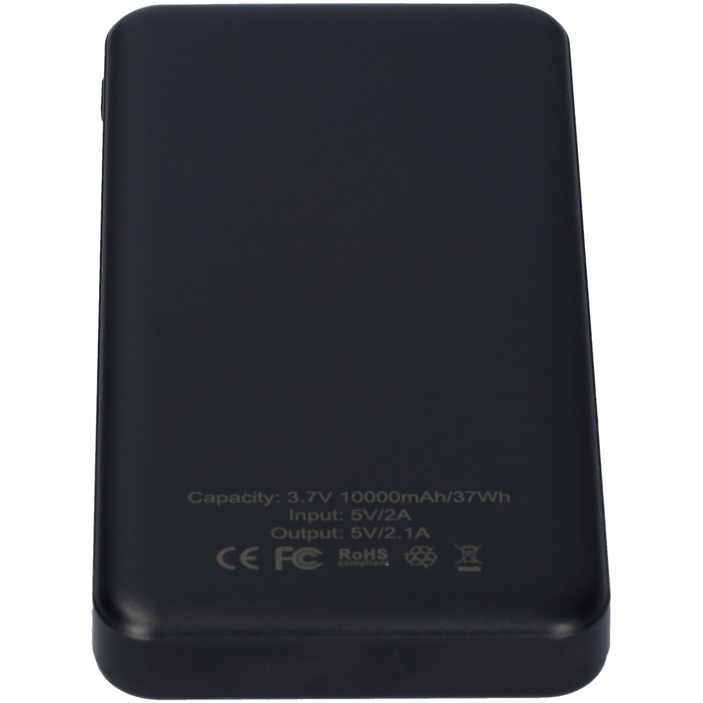 Powerbank 10.000 mAh - Oplader van 10,5 Watts - 2x USB-A, 1x USB-C, 1x Micro USB - Met LED lamp display - Zwart