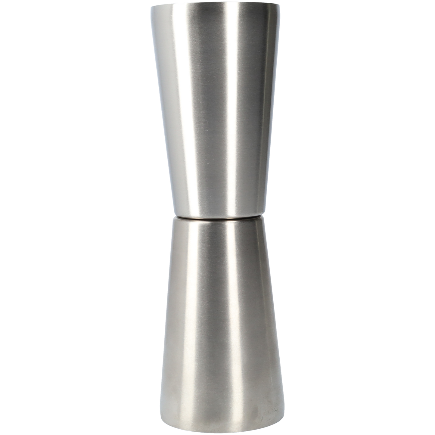 Bekers - Drinkglazen van RVS - Koffie of thee glazen - Roestvrij staal (2 stuks!) - 450 ML, zilver - Zonder oor