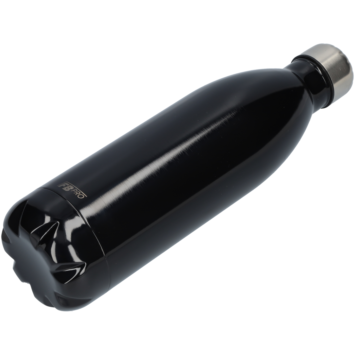 FBFS150, Thermosfles, Drinkfles, Waterfles - 1 liter - Black - Zwart