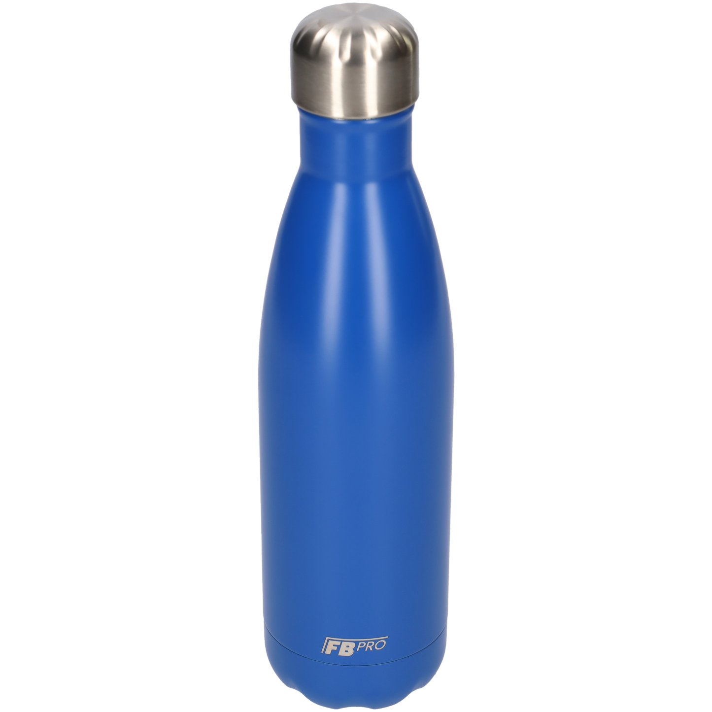 FBFS2, Thermosfles, Drinkfles, Waterfles - Dubbelwandig - 500ml - Sea Blue - Mat Blauw