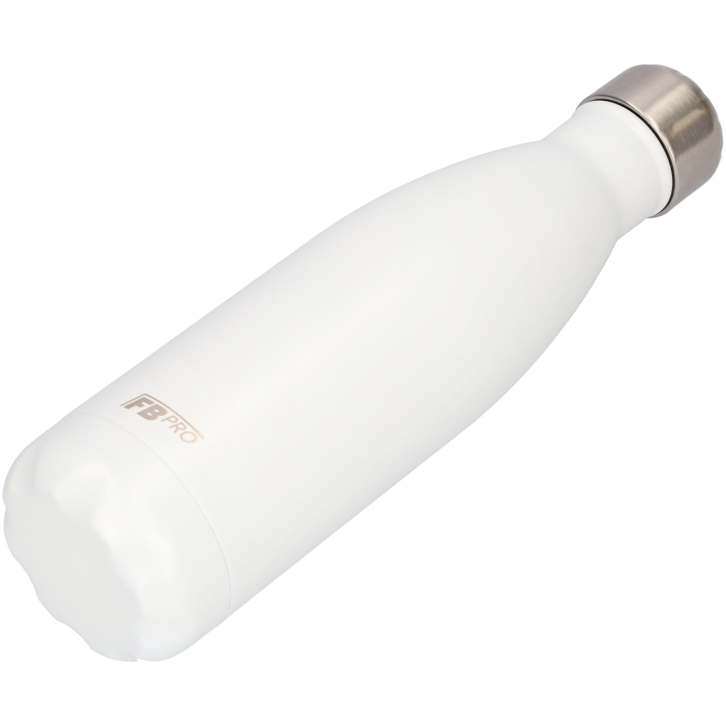 FBFS9, Thermosfles, Drinkfles, Waterfles - Dubbelwandig - 500ml - Matte White - Mat Wit