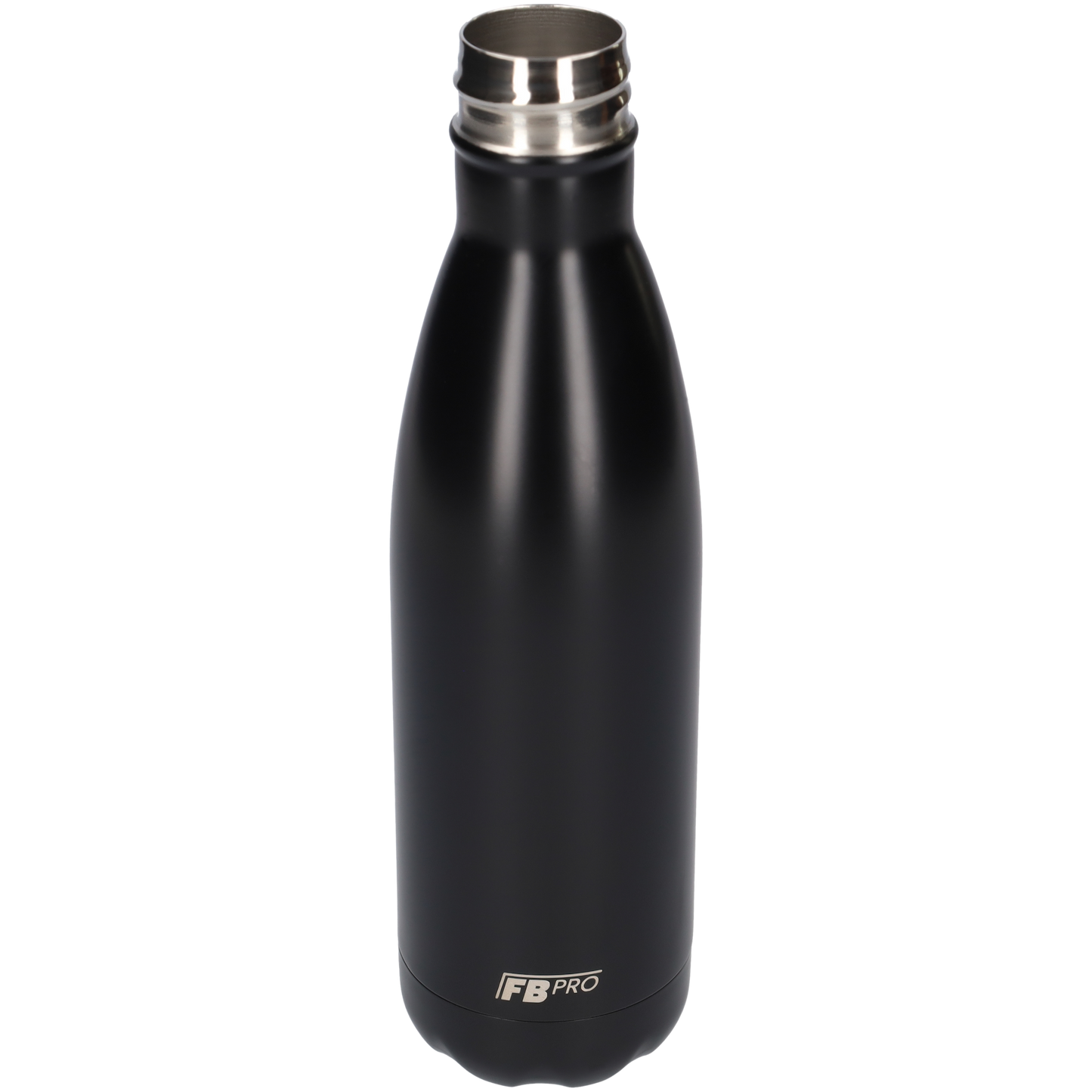 FBFS8, Thermosfles, Drinkfles, Waterfles - Dubbelwandig - 500ml - Matte Black - Mat Zwart