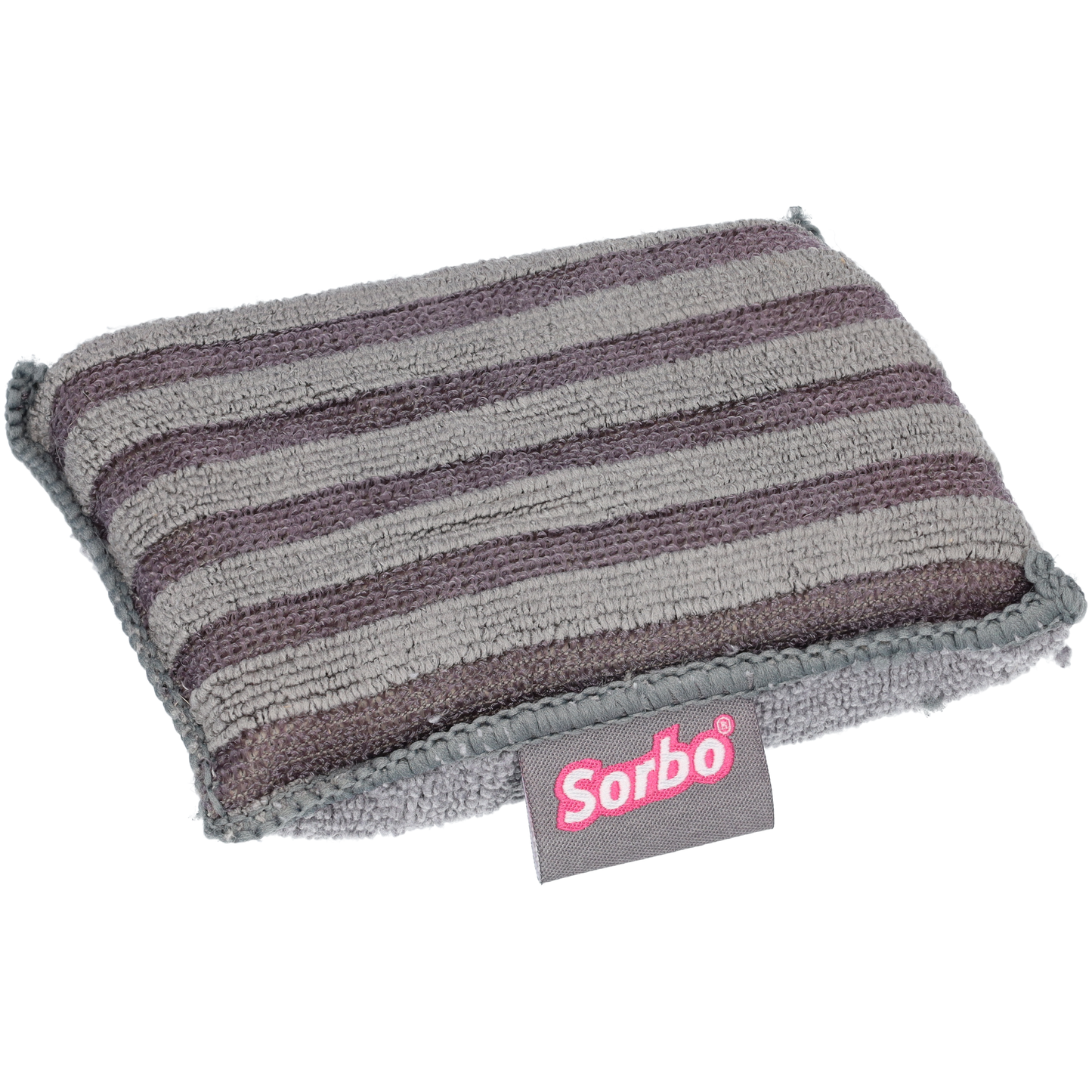4x Sorbo Sponzen - 13 x 9 x 3 cm - 2 Sets van 2 - Krasvrij - Schuurkant - Microvezel - Schuursponsjes - Spons - Grijs