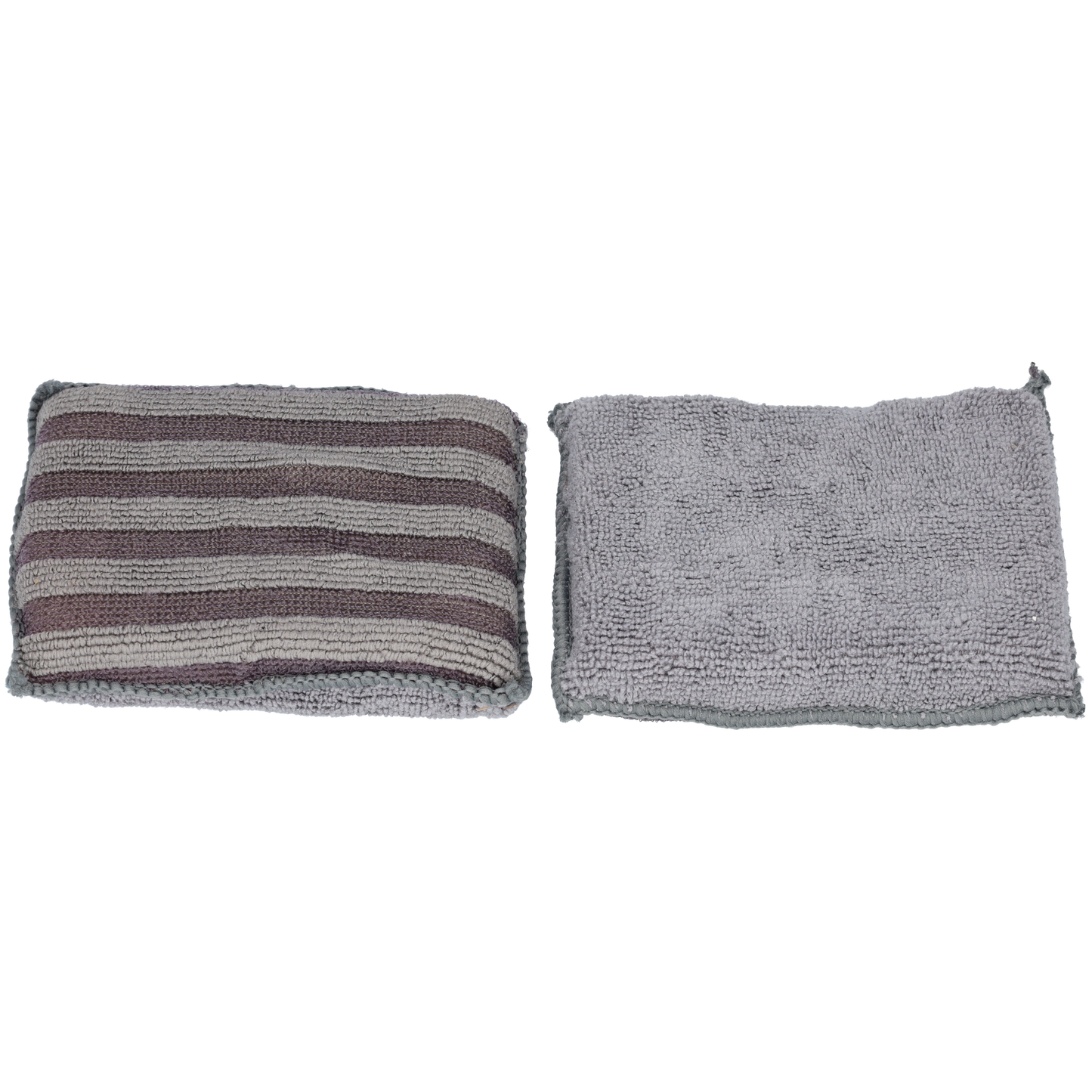 4x Sorbo Sponzen - 13 x 9 x 3 cm - 2 Sets van 2 - Krasvrij - Schuurkant - Microvezel - Schuursponsjes - Spons - Grijs