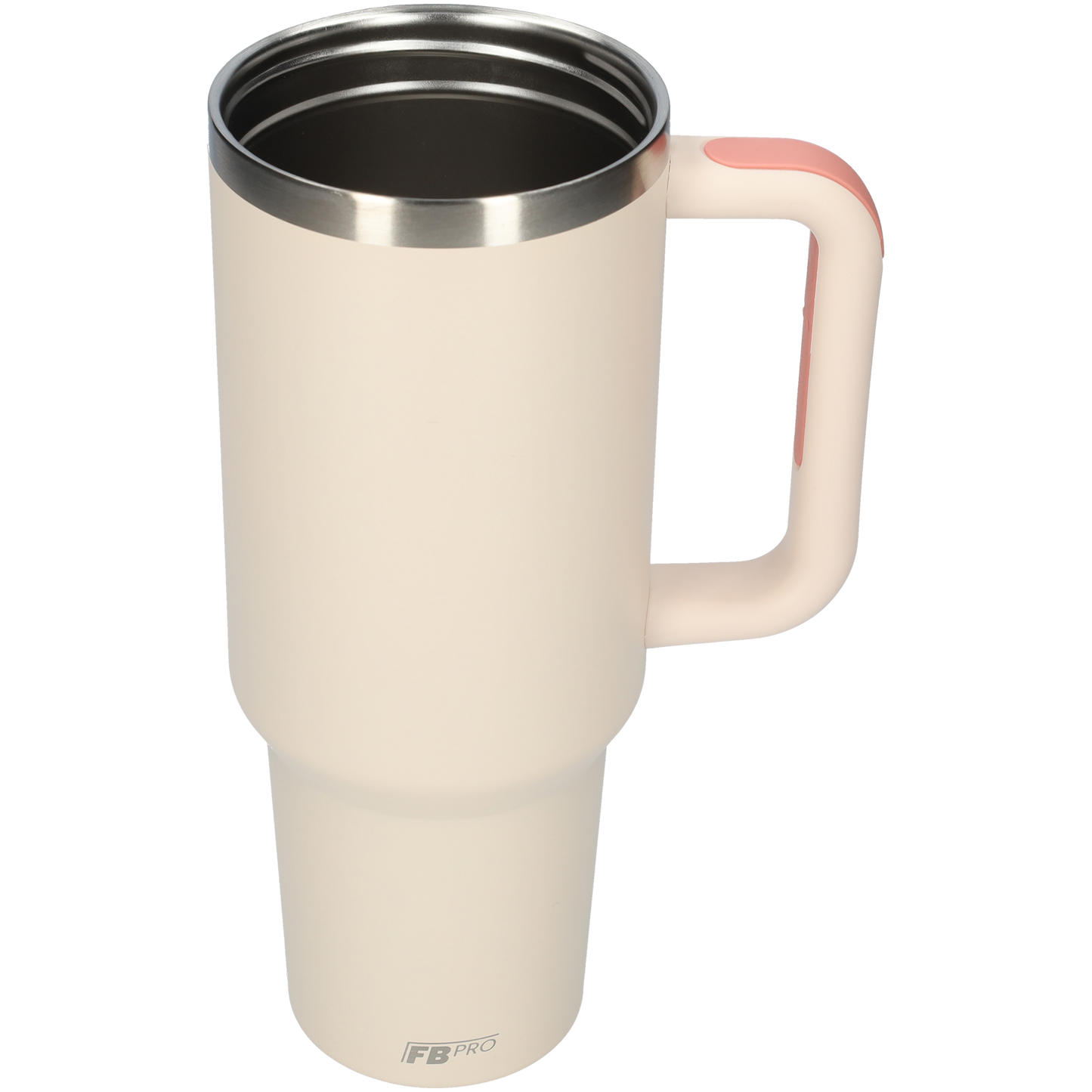 Thermos drinkbeker tumbler 1.2L met handvat en rietje - Thermosbeker - 1200 ML - Licht Roze