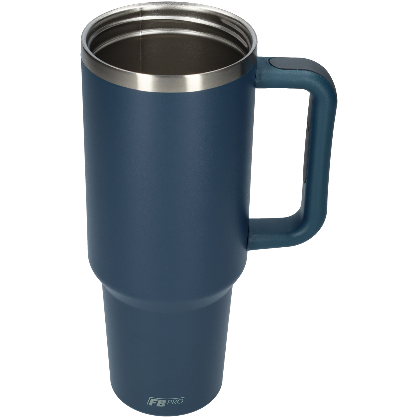 Thermos drinkbeker tumbler 1.2L met handvat en rietje - Thermosbeker - 1200 ML - Donker Blauw