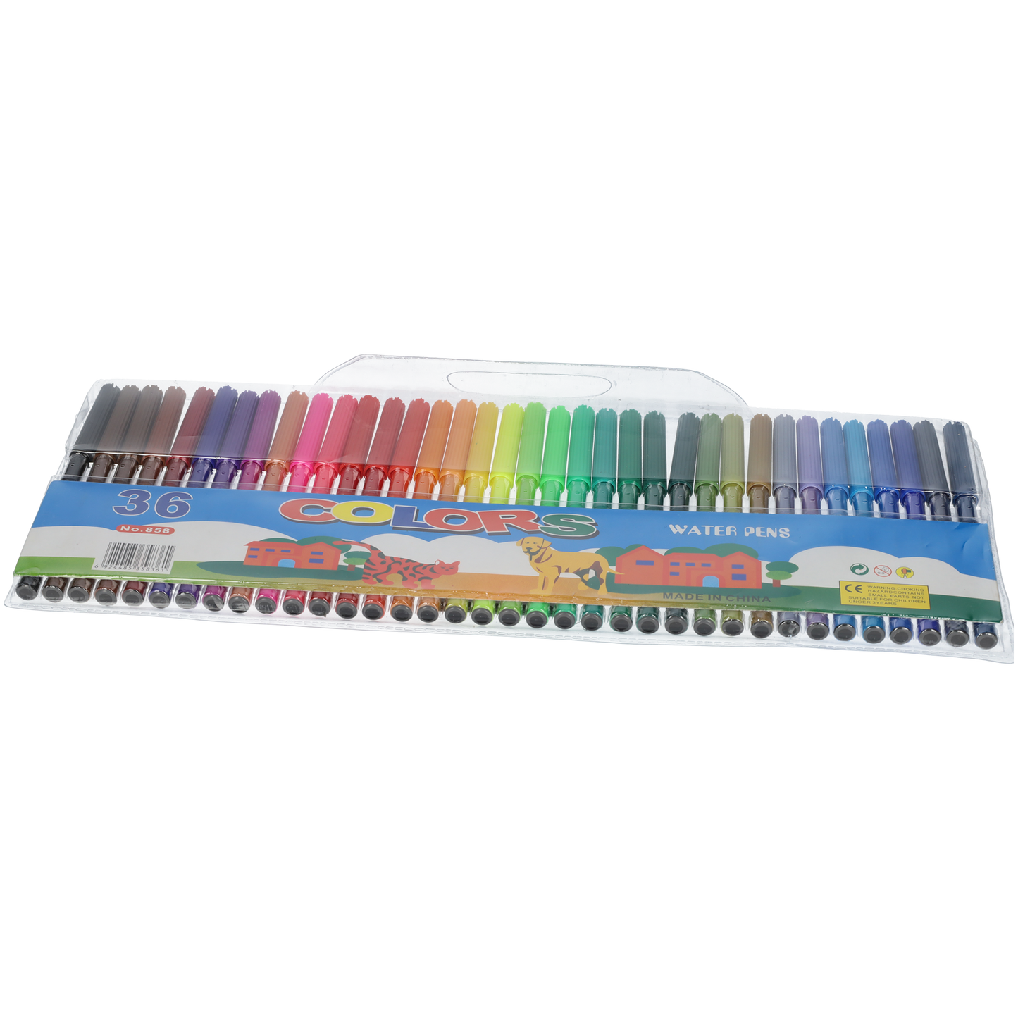 Stiften - Markers - Stiftenset voor kinderen - Leuk te combineren met een kleurboek! - 36 kleuren!