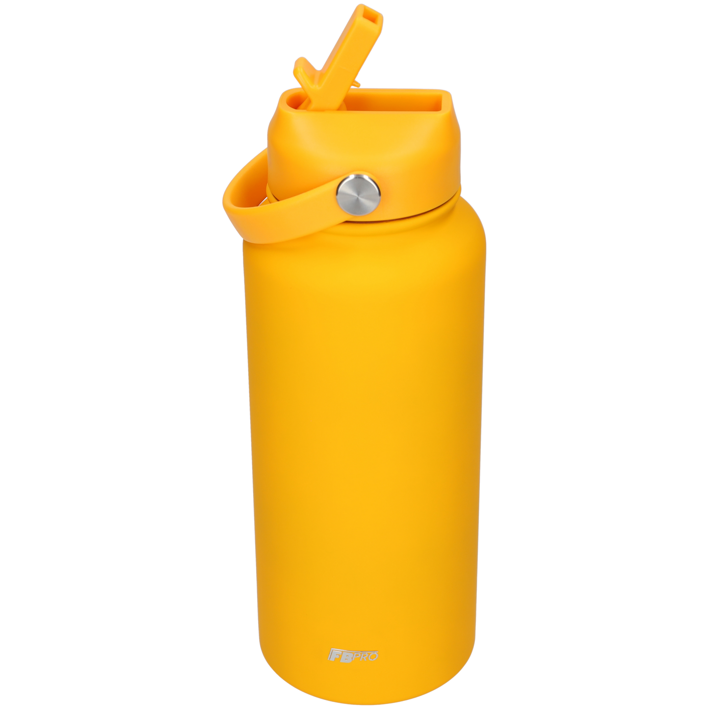 Thermos waterfles 1 liter - Isolerende Waterfles met Draaibare Drinktuit - Orange