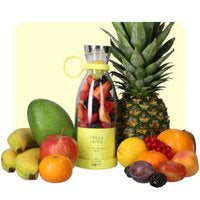 Gele Draadloze Blender To Go - Smoothie maker voor onderweg! - Geel