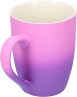 Kleurrijke paars/roze slanke mokken! - 4 stuks - 300ml - Perfect voor koffie, thee of andere warme dranken - Gezellig design - Koffiemok met gradient ontwerp