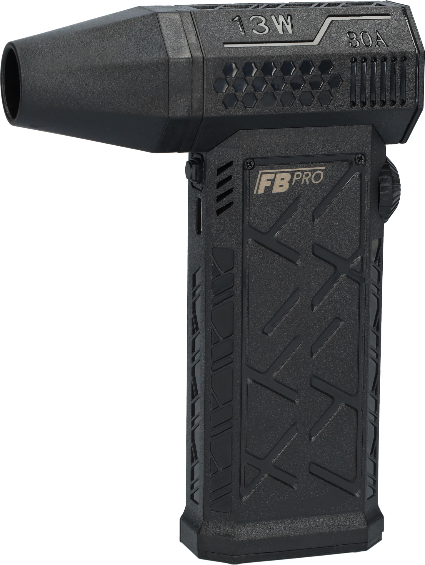 FBT155 - Turbo fan met draaiknop - 155g stuwkracht - 13 Watt - 30A - 7.4V - USB-C oplaadbaar - Compact formaat - Voor reiniging