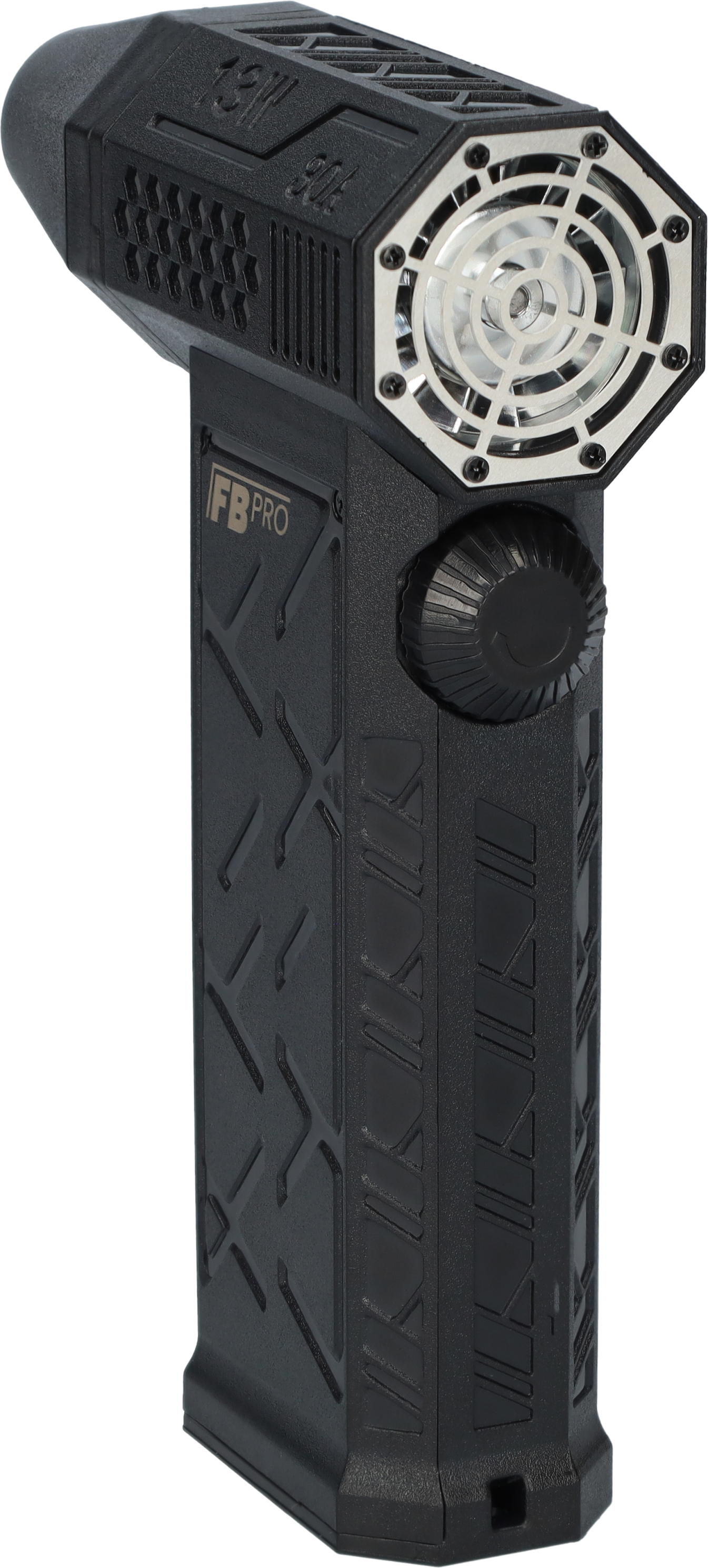 FBT155 - Turbo fan met draaiknop - 155g stuwkracht - 13 Watt - 30A - 7.4V - USB-C oplaadbaar - Compact formaat - Voor reiniging