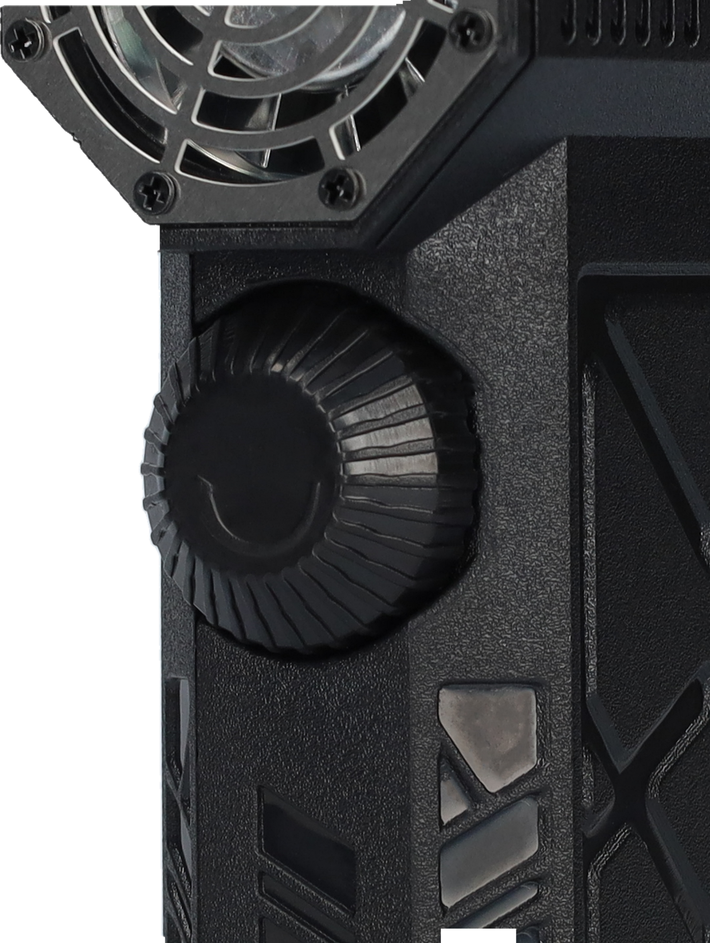 FBT155 - Turbo fan met draaiknop - 155g stuwkracht - 13 Watt - 30A - 7.4V - USB-C oplaadbaar - Compact formaat - Voor reiniging
