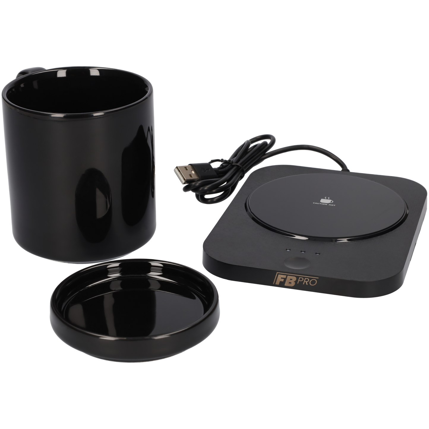 Cup Warmer - Mug warmer - Warmhoudplaat voor je Koffie of Thee - Zwart