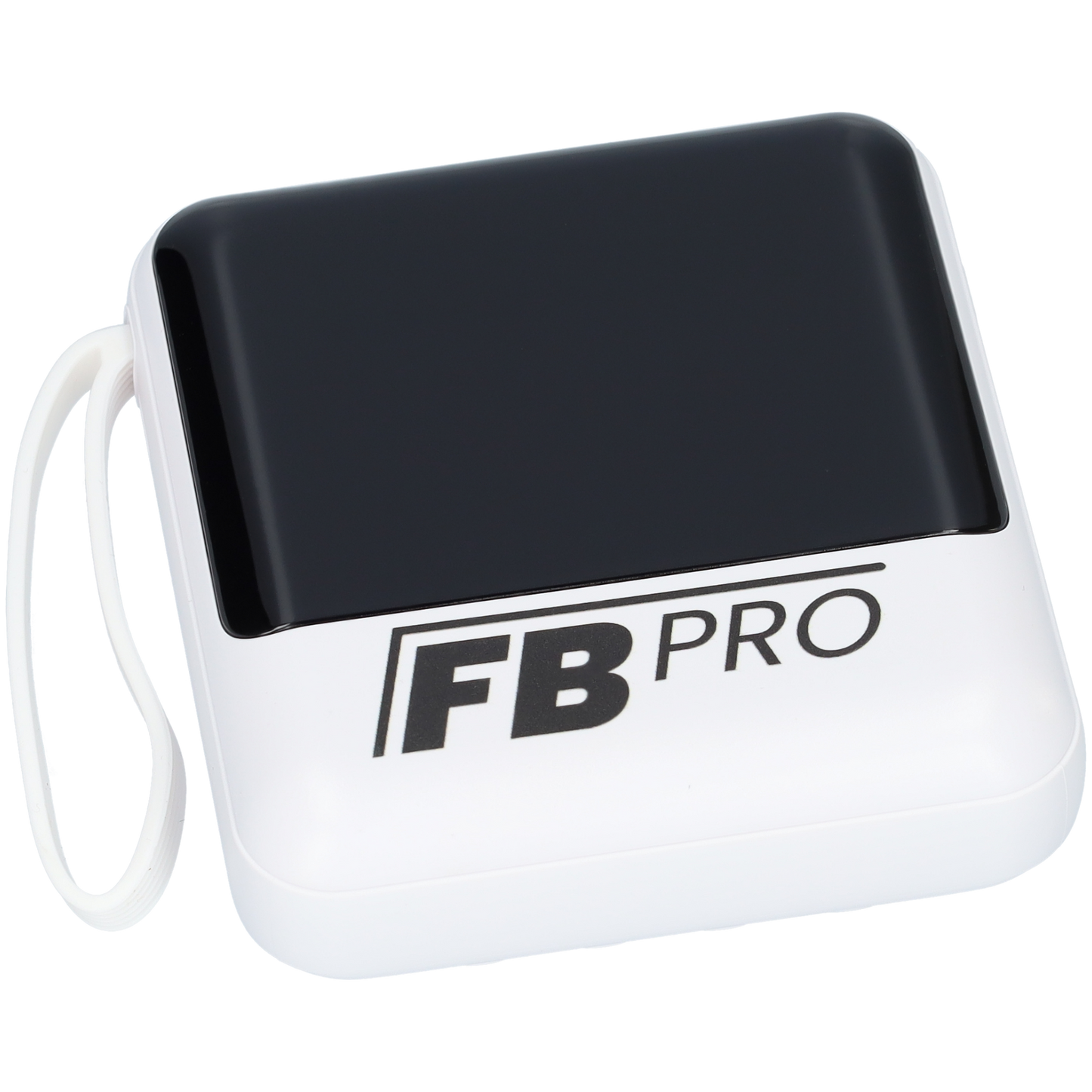 Powerbank - 10000mAh - Oplader - Snel opladen - Alle Oplaad Snoertjes Inbegrepen - Extra Zaklamp - Wit
