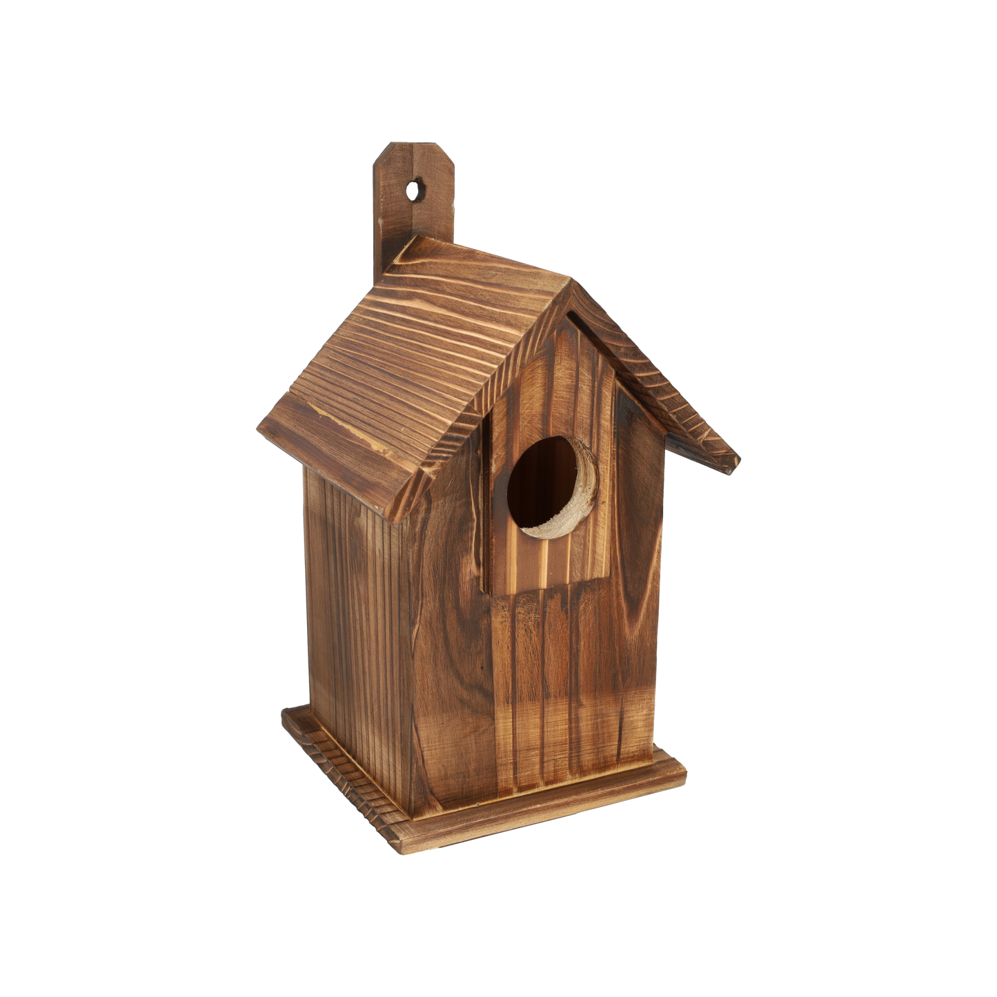 Vogelhuisje van hout - Fraaie Nestkast - Houten nestkast - Ophangbaar Vogelhuisje voor in de tuin voor bijvoorbeeld een koolmees, groenling, pimpelmees of winterkoning