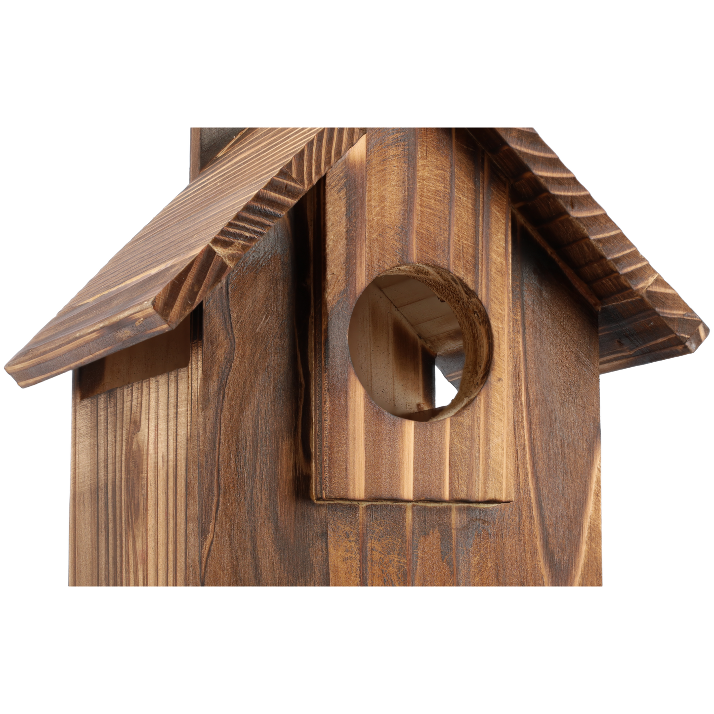 Vogelhuisje van hout - Fraaie Nestkast - Houten nestkast - Ophangbaar Vogelhuisje voor in de tuin voor bijvoorbeeld een koolmees, groenling, pimpelmees of winterkoning