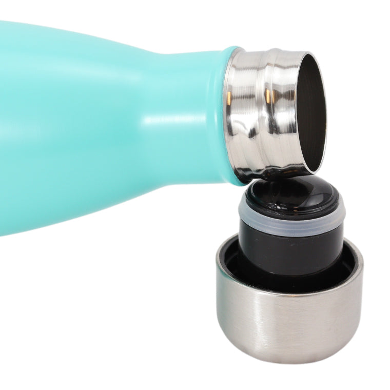 FBFS4, Thermosfles, Drinkfles, Waterfles - 500ml - Minty Turquoise - Mat Turquoise