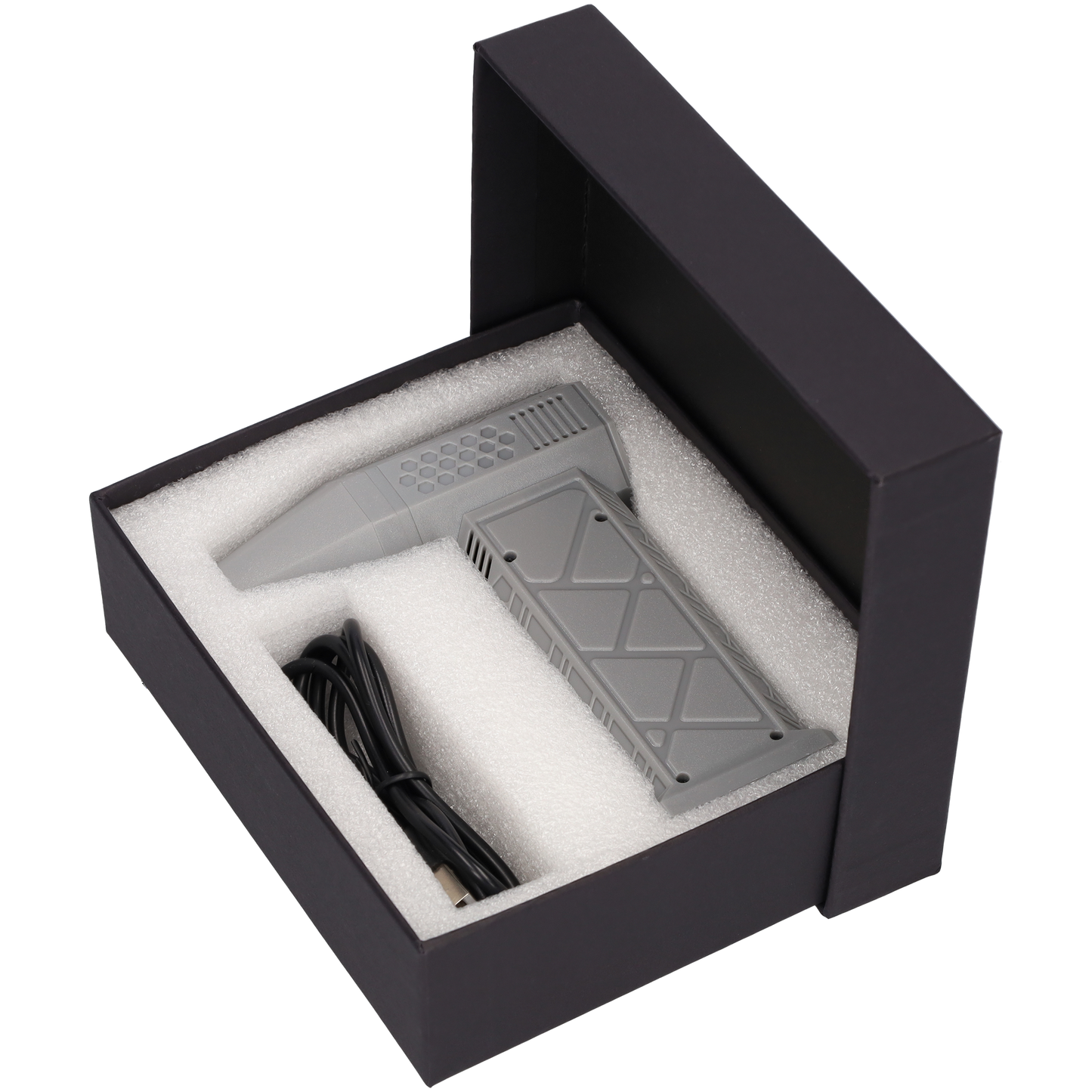 FBT088 - Turbo fan - Air duster - Turbo jet fan - 88 gram stuwkracht - USB-C oplaadbaar - Mini - Voor reiniging - Sterk en krachtig - Grijs