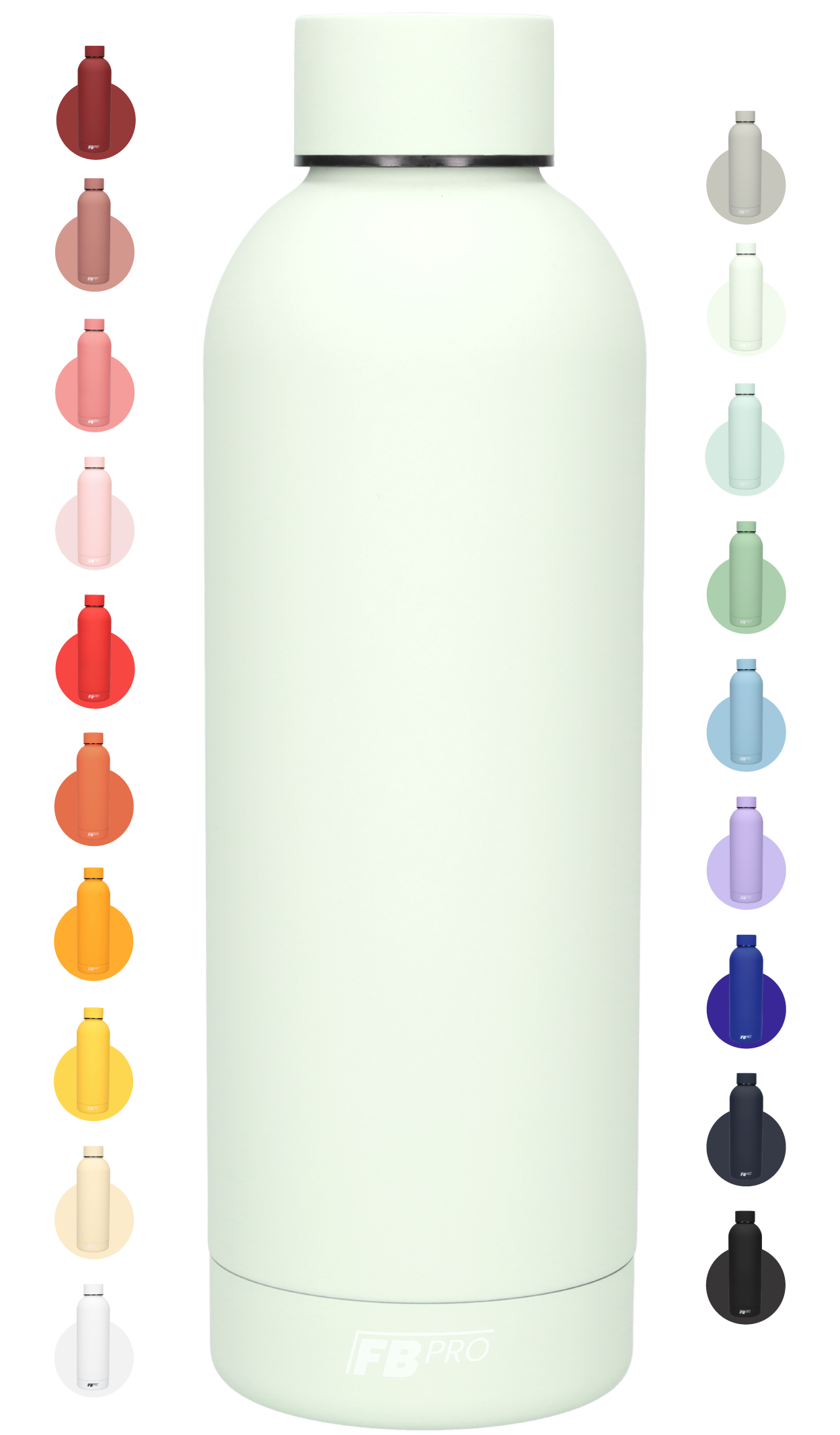 Drinkfles - Dubbelwandige waterfles - Thermosfles - RVS thermos fles - 500 ML - Teal