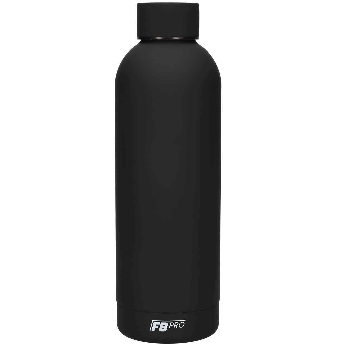 Drinkfles - Dubbelwandige waterfles - Thermosfles - RVS thermos fles - 500 ML - Zwart