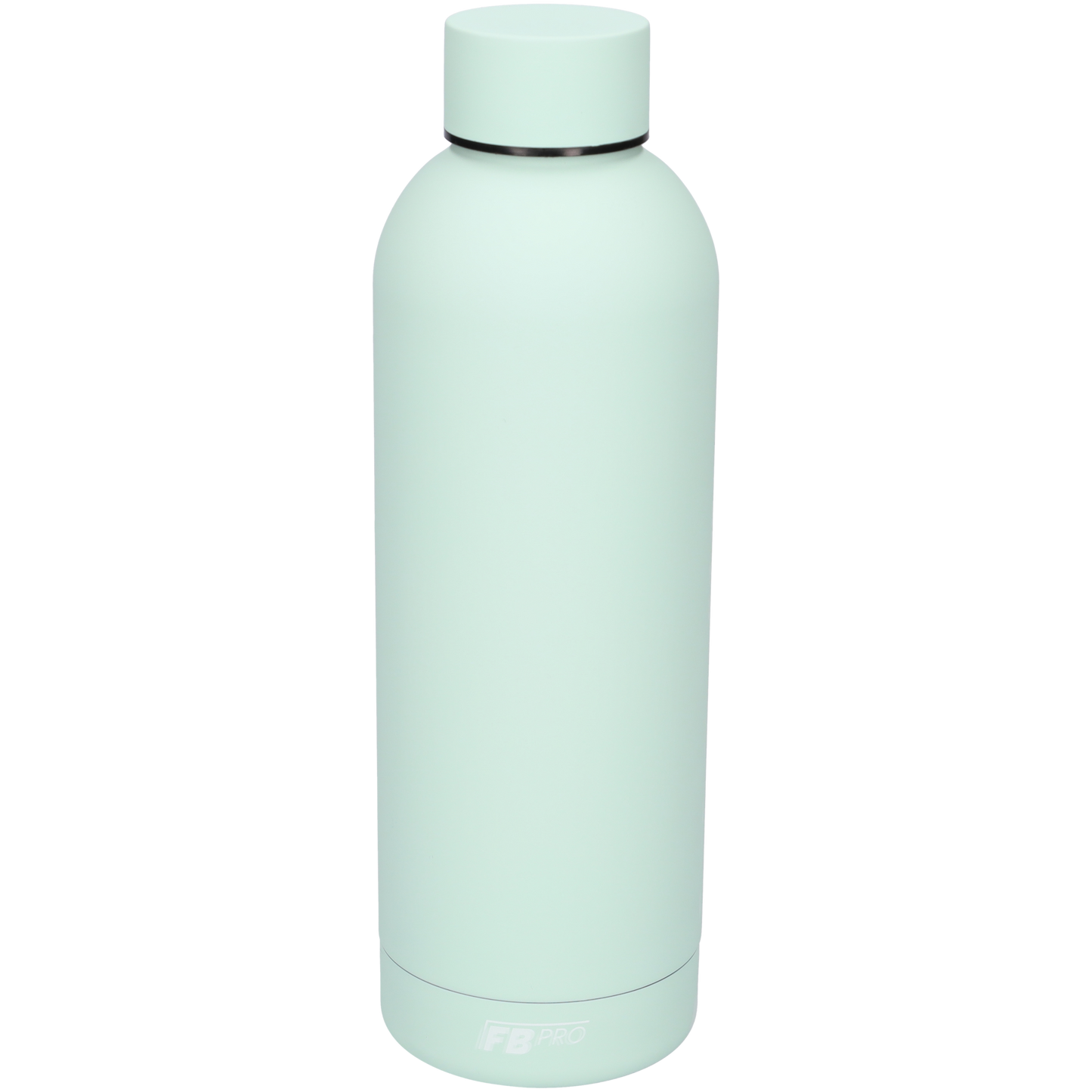 Drinkfles - Dubbelwandige waterfles - Thermosfles - RVS thermos fles - 500 ML - Mint