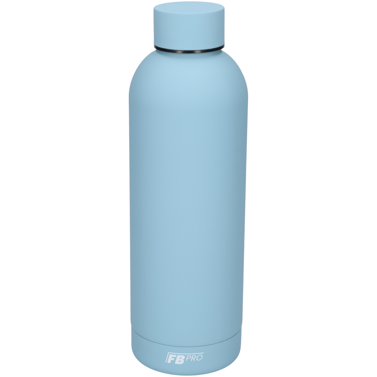 Drinkfles - Dubbelwandige waterfles - Thermosfles - RVS thermos fles - 500 ML - Blauw