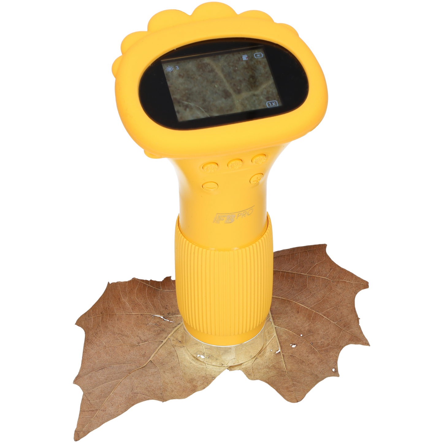 Digitale microscoop voor kinderen - Educatieve microscoop - Geel