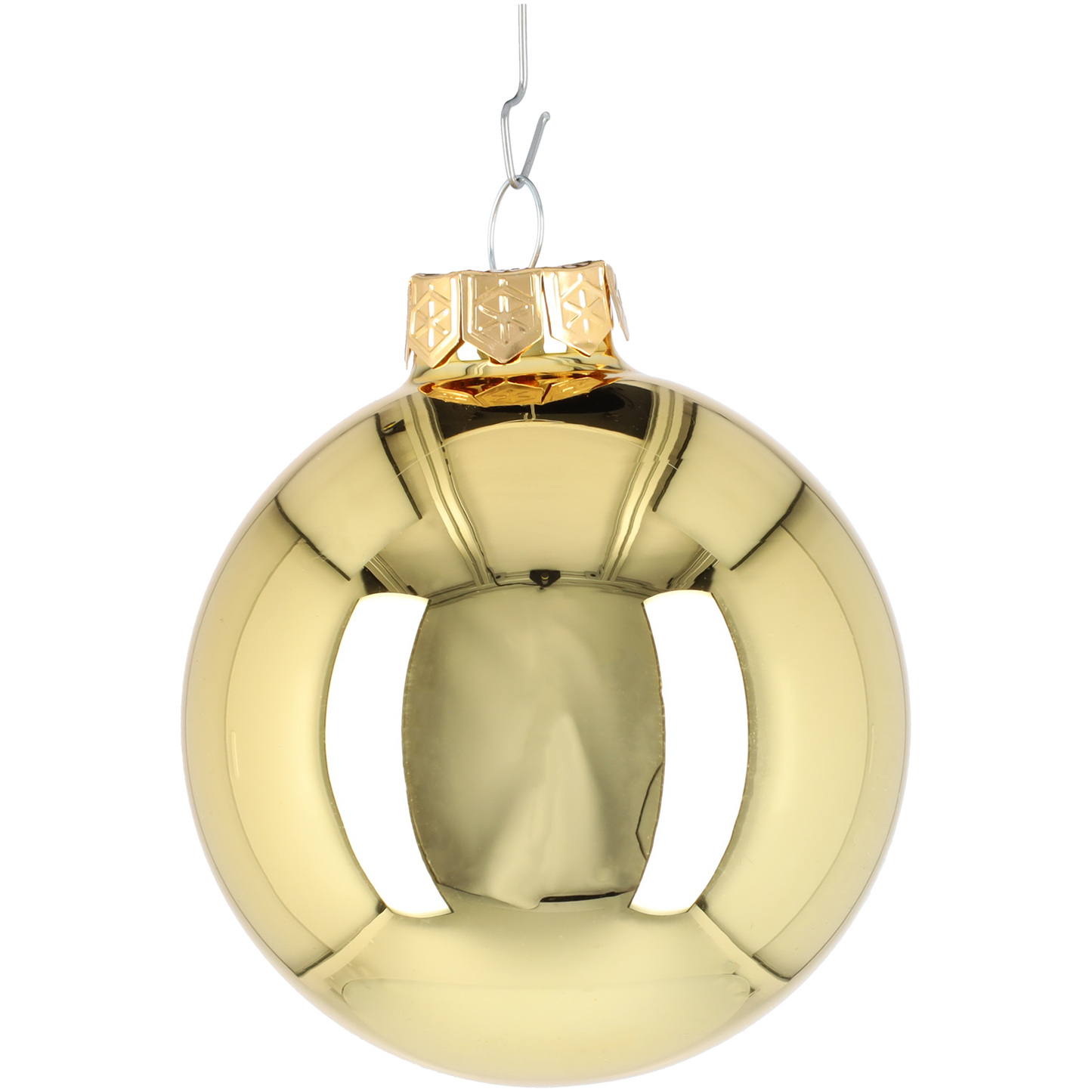 Glazen kerstballen - Set van 16 stuks/80mm - Luxe kerst decoratie - Sfeervolle kerstversiering voor in de kerstboom - Glas - Bright Gold Glans - Goud