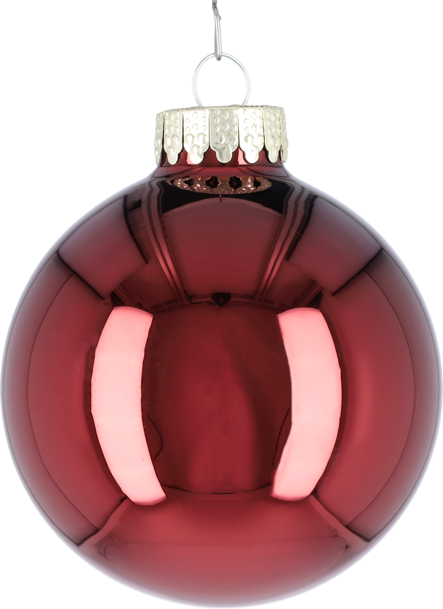 Glazen kerstballen - Set van 16 stuks/80mm - Glas - Wild Blossom - Verschillende Roze tinten
