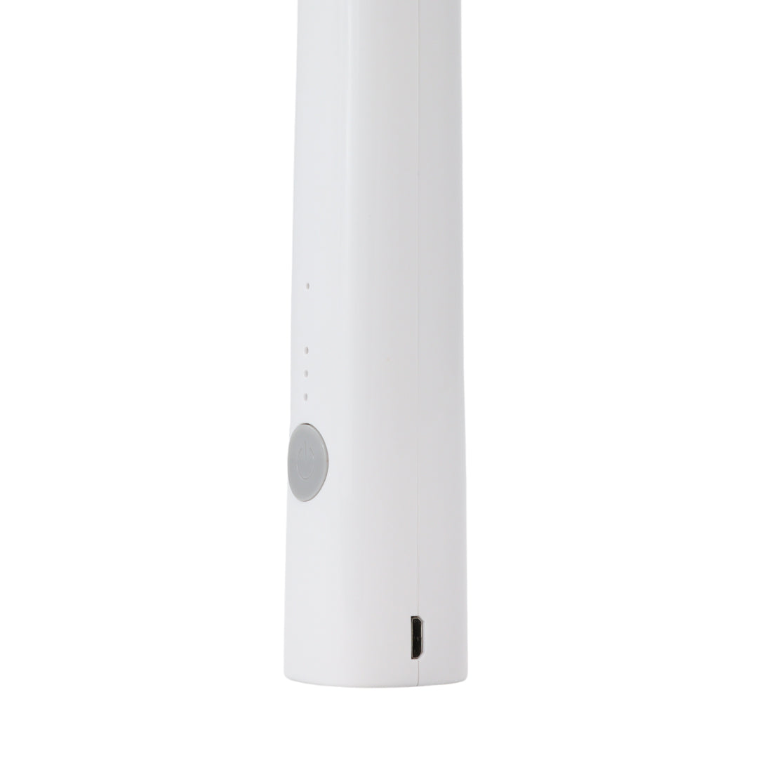 Melkopschuimer Elektrisch met 3 Standen! - Sterke Melk Opschuimer - Oplaadbaar via Micro USB - Melkklopper met 2 Opzetstukjes - Wit