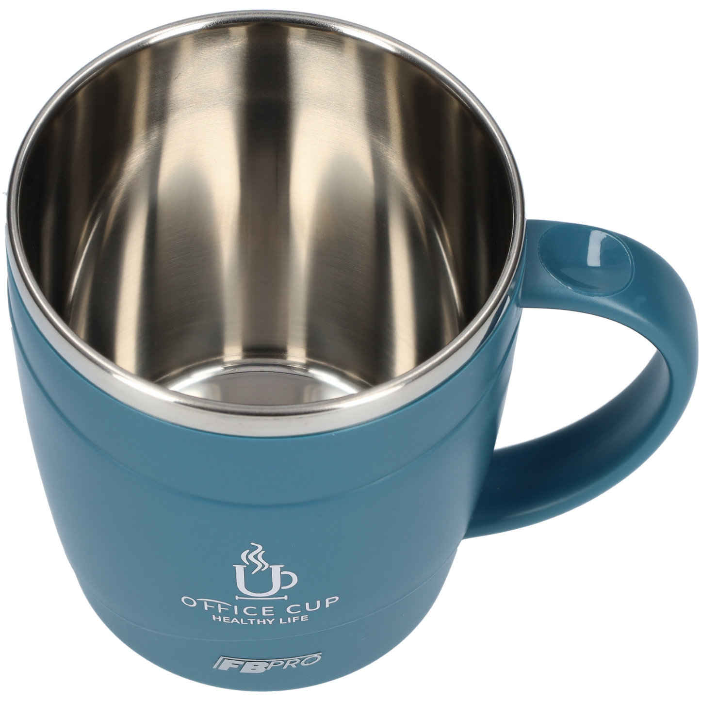 Travel mug - Koffiebeker - Langdurig warm of koud - Sluitbare Bovenkant - Blauw