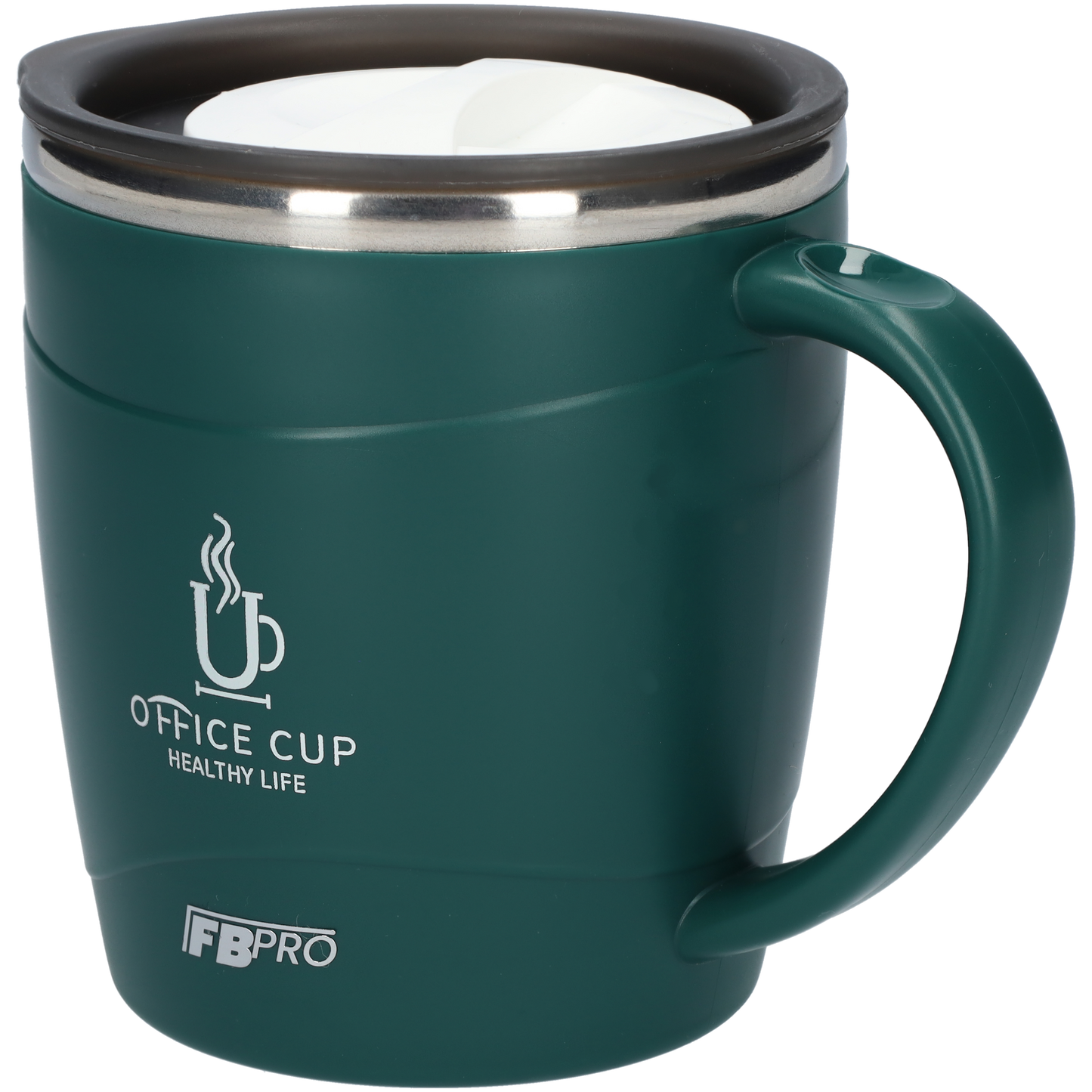 Travel mug - Koffiebeker - Langdurig warm of koud - Sluitbare Bovenkant - Groen