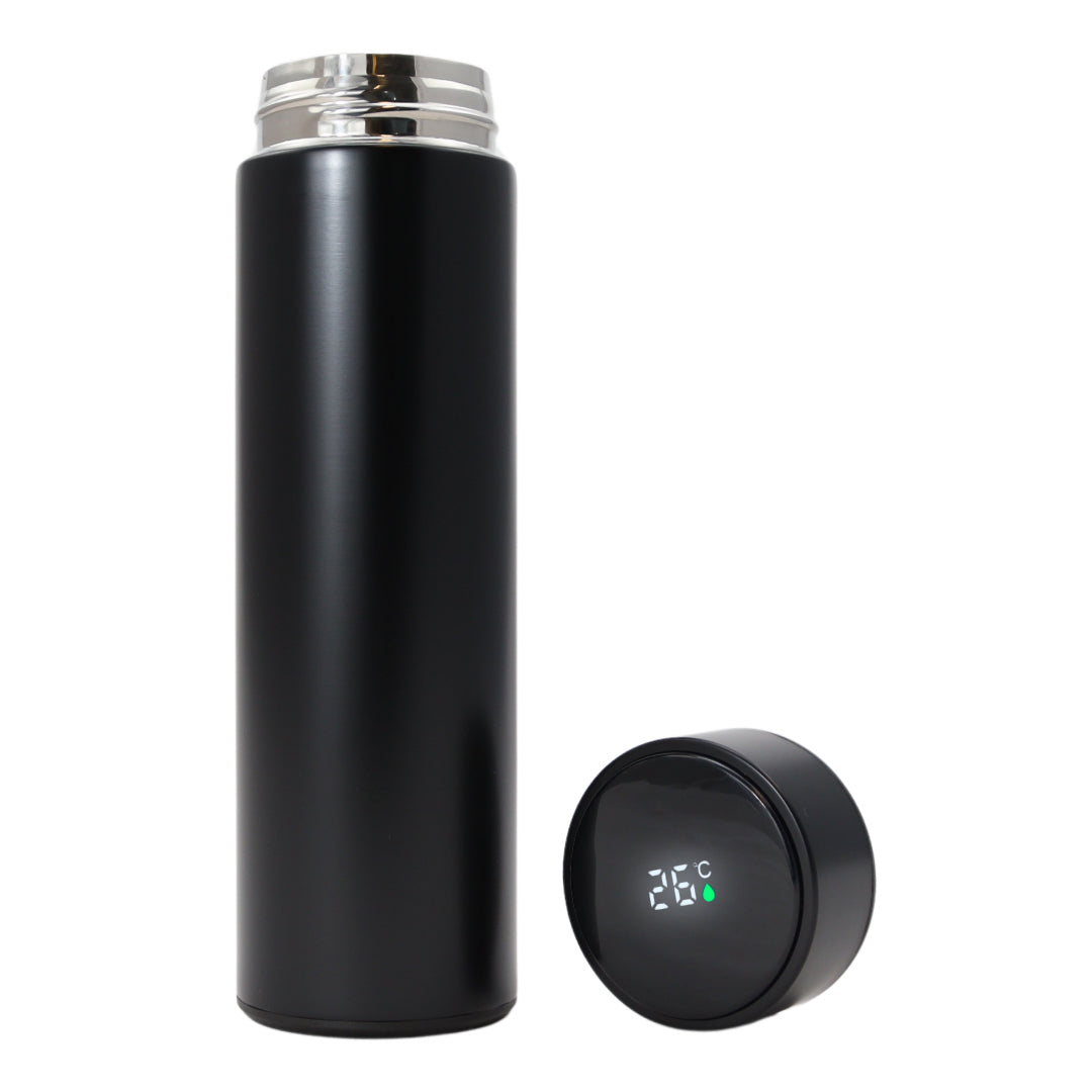 Smart Thermoskan Deep Black - RVS - 500 ml