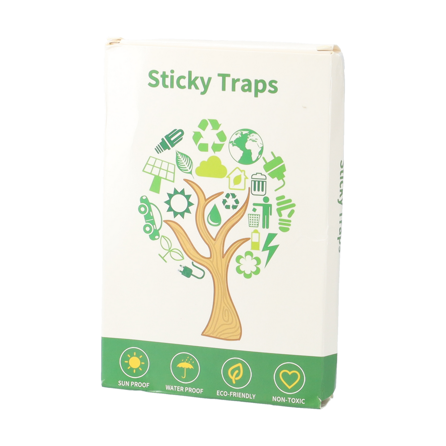 Vliegenval - Vliegen Stickers - 30 Stuks - Geel